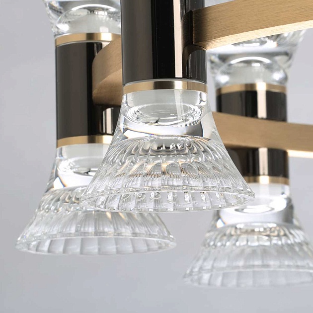 Подвесная светодиодная люстра De Markt Вальтер 551012709 Фото № 6