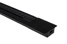 Шинопровод встраиваемый General G-1-1-TR-I-IP20-B 1-фазный 1м черный