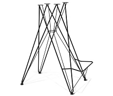 Барный стул Sheffilton SHT-ST39/S66 пыльная роза/черный муар 4316279701 4