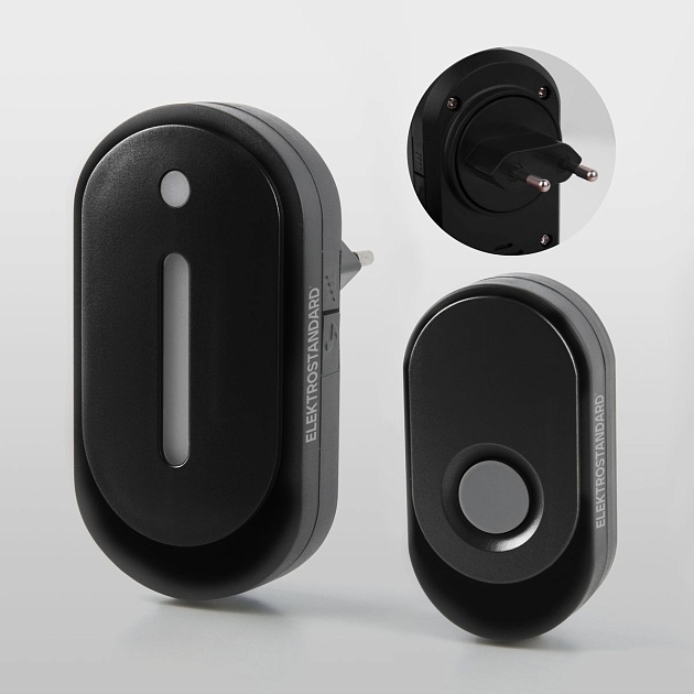 Звонок беспроводной Elektrostandard DBQ28M WL черный/черный a056381 изображение 3 Звонок беспроводной Elektrostandard DBQ28M WL черный/черный a056381 Фото № 3