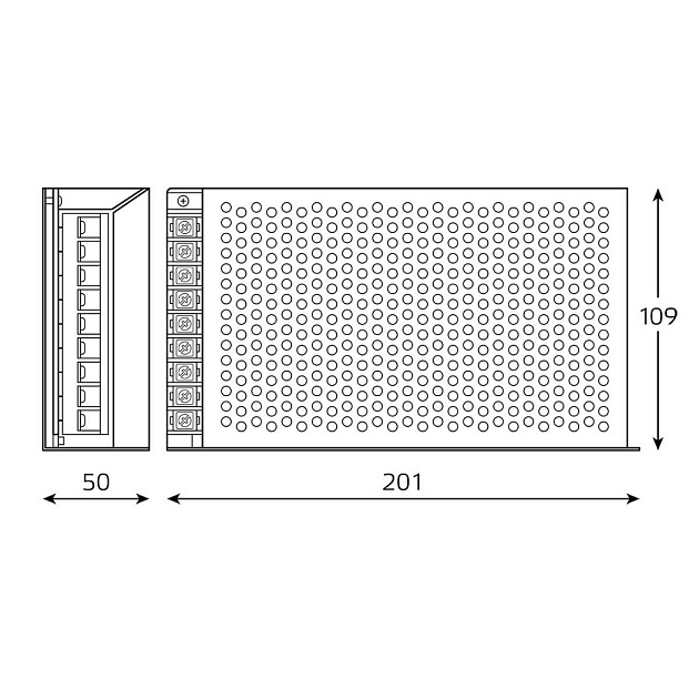 Блок питания Gauss 250W 12V IP20 BT507 изображение 2 Блок питания Gauss 250W 12V IP20 BT507 Фото № 2