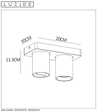 Спот Lucide Nigel 09929/10/31 2