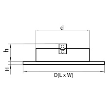 Встраиваемый светильник Lightstar Intero 111 217909 1