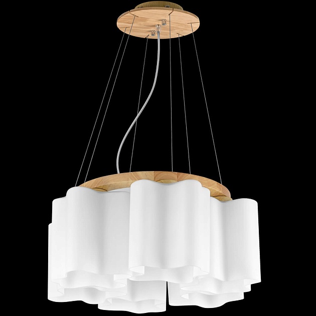 Подвесная люстра Lightstar Nubi Legno 802165 изображение 3 Подвесная люстра Lightstar Nubi Legno 802165 Фото № 3