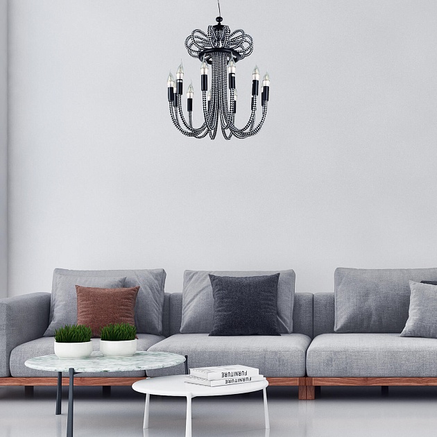 Подвесная люстра Divinare 2718/04 LM-12 изображение 5 Подвесная люстра Divinare 2718/04 LM-12 Фото № 5