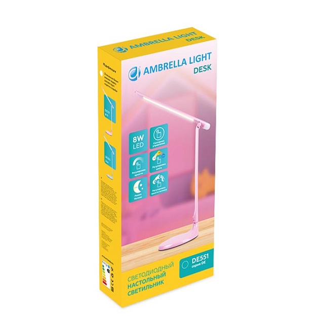 Настольная лампа Ambrella light Desk DE551 изображение 2 Настольная лампа Ambrella light Desk DE551 Фото № 2