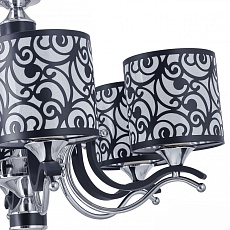 Подвесная люстра Arte Milano Florentia-4957 304957/8 Bk/Ni 2