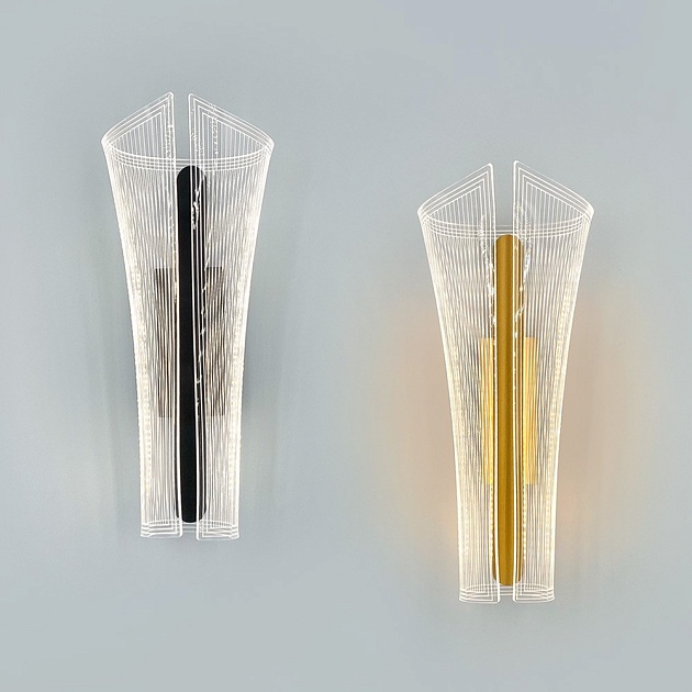 Настенный светильник LED4U L6330-01 GD Фото № 2