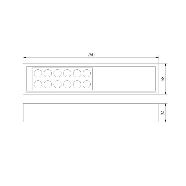 Потолочный светодиодный светильник Elektrostandard Tend 25114/LED a068850 Фото № 2