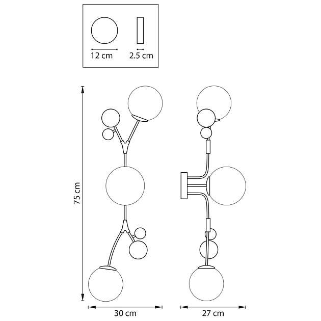 Бра Lightstar Croco 815537 Фото № 2