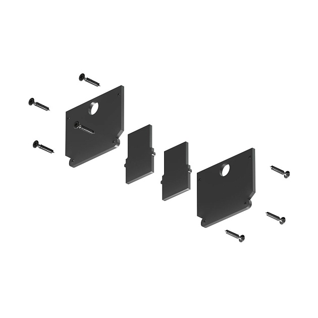 Заглушка Denkirs Smart One (2 шт.) TR2025-BK изображение 4 Заглушка Denkirs Smart One (2 шт.) TR2025-BK Фото № 4