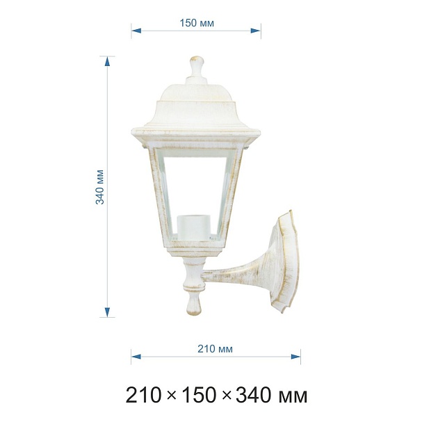 Уличный настенный светильник Apeyron Леда 11-11белп изображение 2 Уличный настенный светильник Apeyron Леда 11-11белп Фото № 2