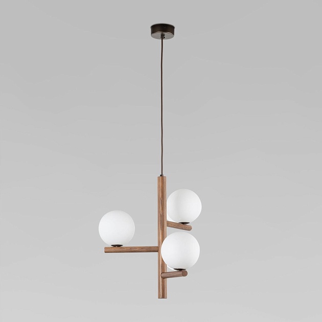 Подвесная люстра TK Lighting 10271 Estera Wood Фото № 1