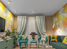 Потолочный светильник Denkirs DK3020WYE DK3090-WH+YE 1