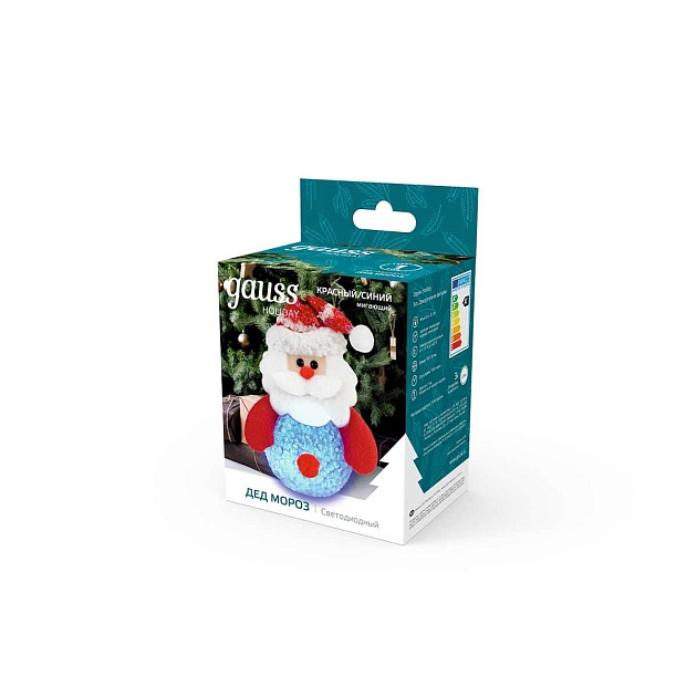 Фигурка светодиодная "Дед Мороз" Gauss Holiday HL001 Фото № 5
