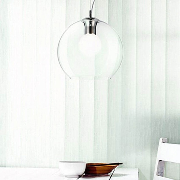 Подвесной светильник Ideal Lux Nemo Sp1 D20 Trasparente 052793 Фото № 2