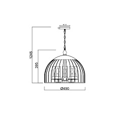 Подвесная люстра Vele Luce Florian VL5061P05 3