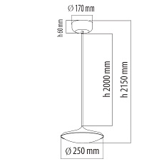 Подвесной светодиодный светильник De Markt Перегрина 5 703011201 1