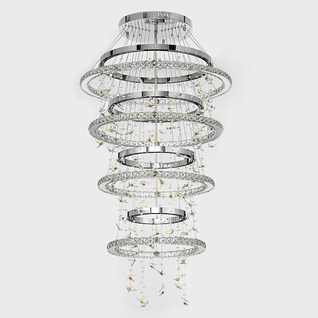 Люстра хрустальная с пультом Citilux ETERA CL322090 Фото № 13