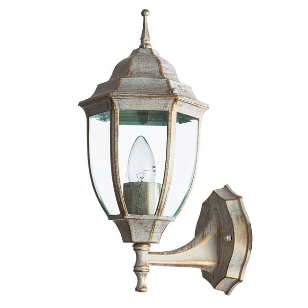Уличный настенный светильник Arte Lamp Pegasus A3151AL-1WG Фото № 1