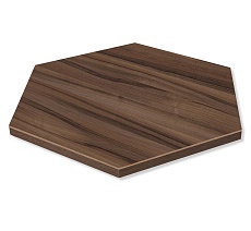 Журнальный стол Sheffilton SHT-TU29/ЛДСП 70 чёрный муар/орех тьеполо 4285920501 2