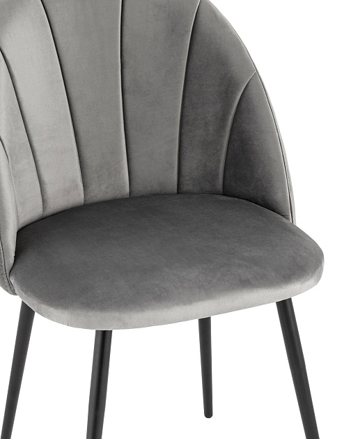 Кухонный стул Stool Group Логан велюр серый AV 413-B26-08 изображение 6 Кухонный стул Stool Group Логан велюр серый AV 413-B26-08 Фото № 6