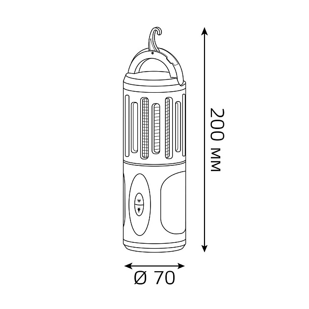 Антимоскитный светодиодный светильник Gauss Mosquito GMQ03 изображение 12 Антимоскитный светодиодный светильник Gauss Mosquito GMQ03 Фото № 12