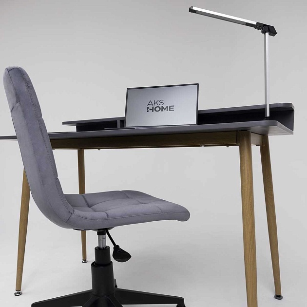 Письменный стол AksHome Jasper серый, металл 86201 Фото № 15