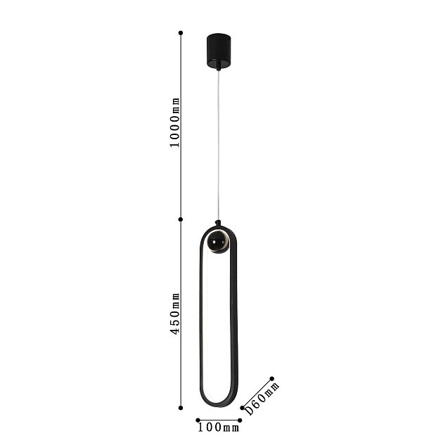 Подвесной светодиодный светильник F-Promo Altus 4220-1P Фото № 3