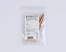 Соединитель гибкий односторонний AMBRELLA LIGHT ILLUMINATION COB CCT 12/24V для лент 8mm (3 конт.) (5шт. в комплекте) GS7406 1