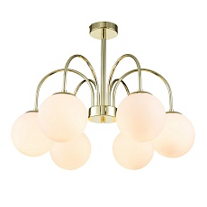 Потолочная люстра Indigo VOGA 13017/6R Gold V000325 3