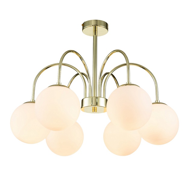 Потолочная люстра Indigo VOGA 13017/6R Gold V000325 изображение 4 Потолочная люстра Indigo VOGA 13017/6R Gold V000325 Фото № 4