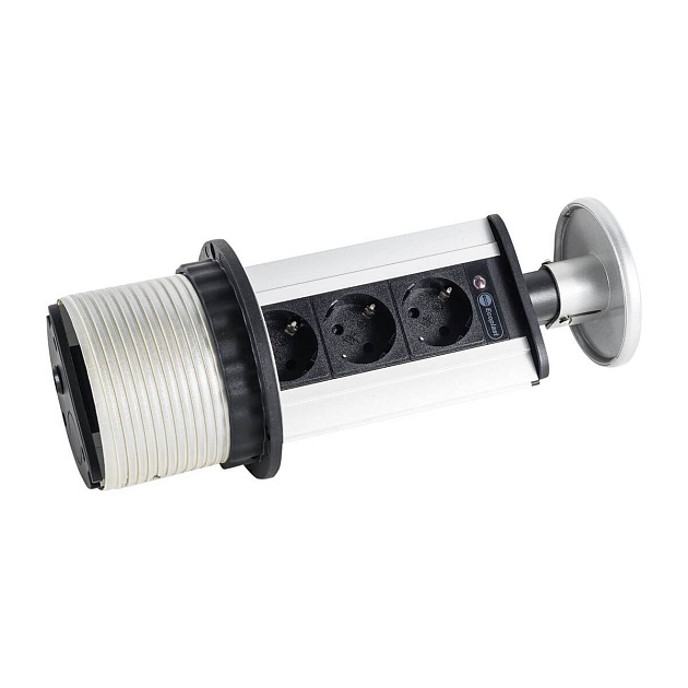 Блок розеточный настольный 3 поста Ecoplast LUK 70303 Фото № 3