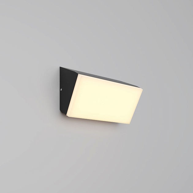 Уличный настенный светодиодный светильник Maytoni Brick O436WL-L10GF3K Фото № 7