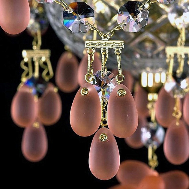 Подвесная люстра Artglass Rosana V. VIno Rozalin Фото № 2
