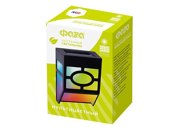 Светильник на солнечных батареях ФАZA SLR-W06-RGB Фото № 2