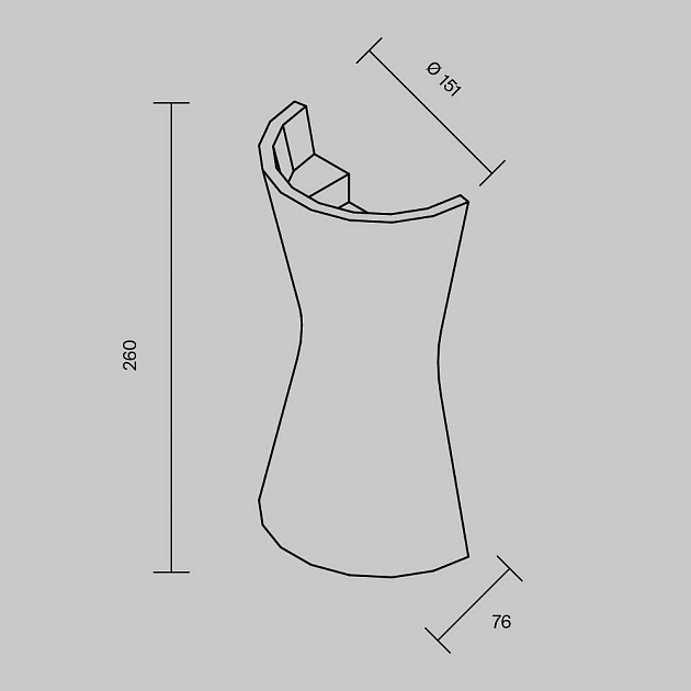 Бра Maytoni Technical C123WL-GU10-02-W изображение 3 Бра Maytoni Technical C123WL-GU10-02-W Фото № 3