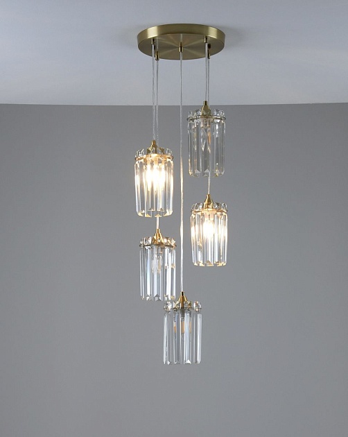 Подвесная люстра Moderli Levi V10761-5P изображение 6 Подвесная люстра Moderli Levi V10761-5P Фото № 6