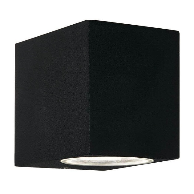 Уличный настенный светильник Ideal Lux Up AP1 Nero 115313 Фото № 1