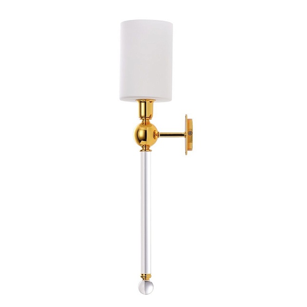 Бра Crystal Lux Mirabella AP1 Gold/White изображение 1 Бра Crystal Lux Mirabella AP1 Gold/White Фото № 1