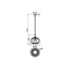 Подвесной светильник Vele Luce Helen VL4266P21 4