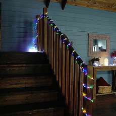 Светодиодная гирлянда Feron CL587 линейная Мини Дюралайт мультиколор с контроллером, 15м, c питанием от сети 220V 51462 5