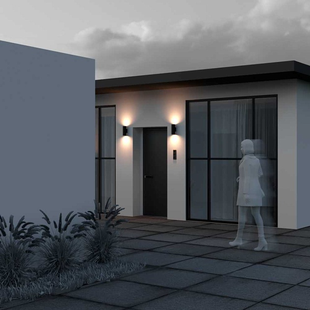 Уличный настенный светодиодный светильник Maytoni Shim O303WL-L24GF3K Фото № 6