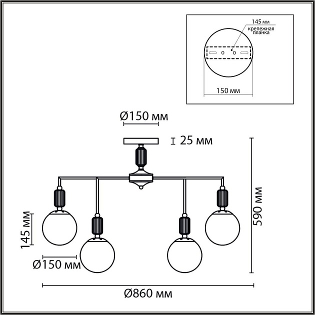 Потолочная люстра Lumion Classi Vivien 6580/9C изображение 2 Потолочная люстра Lumion Classi Vivien 6580/9C Фото № 2