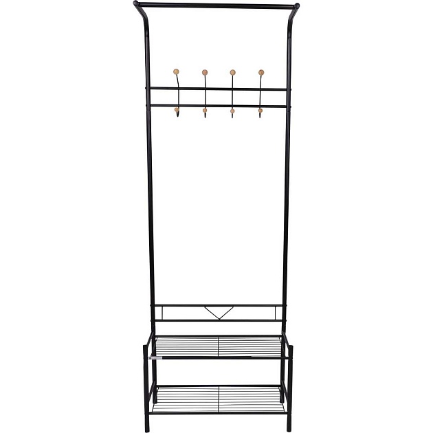 Гардеробная вешалка AksHome Maya черный, металл 77652 Фото № 6