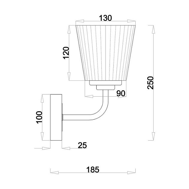 Бра Escada NOBLE 685/1A изображение 2 Бра Escada NOBLE 685/1A Фото № 2