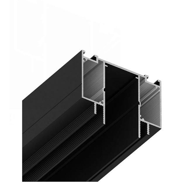 Трековый профиль FerGipps черный МТ 25 УТ000002601 изображение 1 Трековый профиль FerGipps черный МТ 25 УТ000002601 Фото № 1