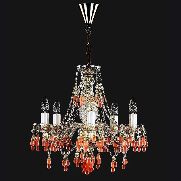 Подвесная люстра Artglass Rosana V. VIno Rozalin Фото № 1