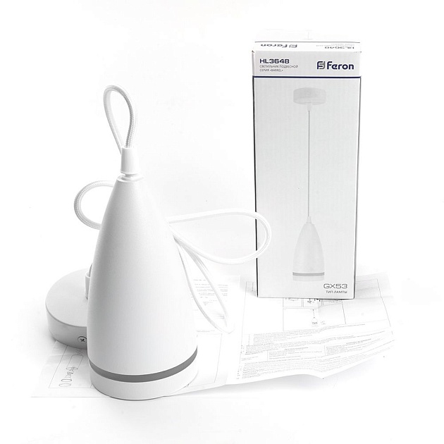 Подвесной светильник Feron Barrel levitation HL3648 48091 изображение 2 Подвесной светильник Feron Barrel levitation HL3648 48091 Фото № 2