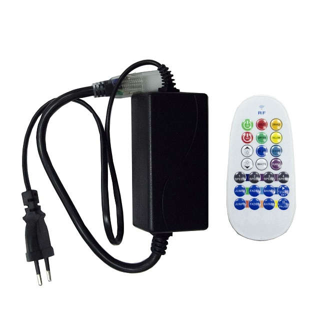 Контроллер RGB OGM с пультом 220V C4-22 Фото № 1